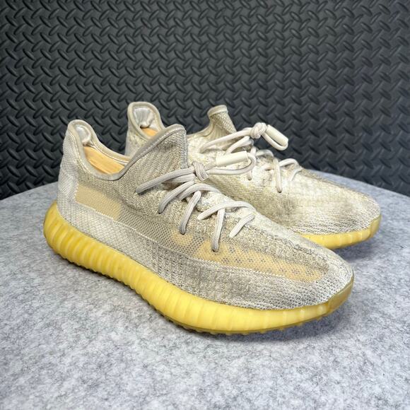 Adidas Yeezy Boost 350 V2 Natural FZ5246 Mens Size 7 Womans Size 8.5 - Picture 1 of 6